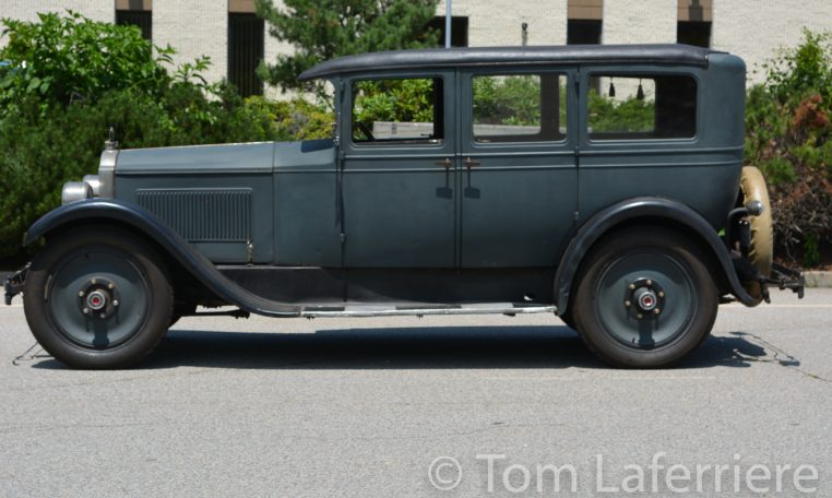 1927 Packard side profile