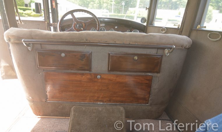 1927 Packard 4-26 interior