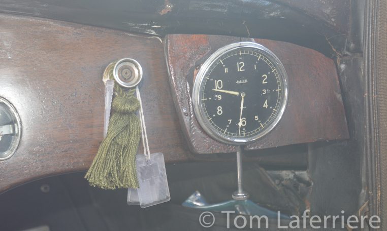 1927 Packard clock