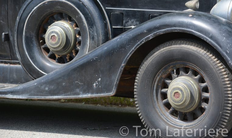 1934 Packard 1105 5-7 Passenger fender